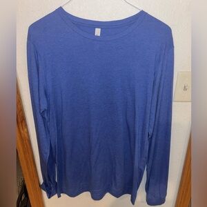 Bella Canvas Blue Long Sleeve T
